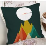 - 8951 - Realhomes Realhomes Özel Tasarım Dijital Baskılı Modern Yastık Kırlent Kılıfı Realhomes