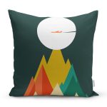 - 8951 - Realhomes Realhomes Özel Tasarım Dijital Baskılı Modern Yastık Kırlent Kılıfı Realhomes