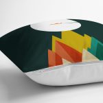 - 8951 - Realhomes Realhomes Özel Tasarım Dijital Baskılı Modern Yastık Kırlent Kılıfı Realhomes