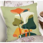 - 8952 - Realhomes Realhomes Özel Tasarım Dijital Baskılı Modern Yastık Kırlent Kılıfı Realhomes