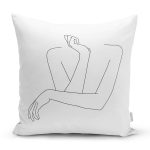 - 8954 - Realhomes Realhomes Özel Tasarım Dijital Baskılı Modern Yastık Kırlent Kılıfı Realhomes