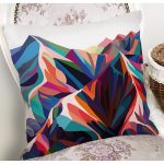 - 8958 - Realhomes Realhomes Özel Tasarım Dijital Baskılı Modern Yastık Kırlent Kılıfı Realhomes