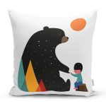 - 8963 - Realhomes Realhomes Özel Tasarım Dijital Baskılı Modern Yastık Kırlent Kılıfı Realhomes