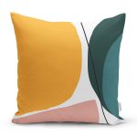 - 8966 - Realhomes  Realhomes Özel Tasarım Dijital Baskılı Modern Yastık Kırlent Kılıfı Realhomes