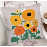 - 8969 - Realhomes Realhomes Özel Tasarım Dijital Baskılı Modern Yastık Kırlent Kılıfı Realhomes