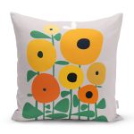 - 8969 - Realhomes Realhomes Özel Tasarım Dijital Baskılı Modern Yastık Kırlent Kılıfı Realhomes