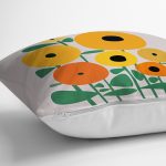 - 8969 - Realhomes Realhomes Özel Tasarım Dijital Baskılı Modern Yastık Kırlent Kılıfı Realhomes