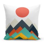 Realhomes Özel Tasarım Dijital Baskılı Modern Yastık Kırlent Kılıfı Realhomes