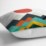 Realhomes Özel Tasarım Dijital Baskılı Modern Yastık Kırlent Kılıfı Realhomes
