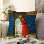 - Sonil-K-1-Gorsel1 - Realhomes  Kaplumbağa Terbiyecisi Dijital Baskılı Dekoratif Raşel Kadife Yastık Kırlent Kılıfı Realhomes