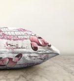 Modern İtalia Dijital Baskılı Dekoratif Raşel Kadife Yastık Kırlent Kılıfı Realhomes