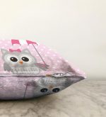 - Sonil-K-110-Gorsel3 - Realhomes  Baykuş Desenli Dijital Baskılı Dekoratif Raşel Kadife Yastık Kırlent Kılıfı Realhomes