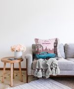 - Sonil-K-156-Gorsel2 - Realhomes  London Car Dijital Baskılı Dekoratif Raşel Kadife Yastık Kırlent Kılıfı Realhomes