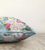 - Sonil-K-158-Gorsel3 - Realhomes  Çiçek Desenli Dijital Baskılı Dekoratif Raşel Kadife Yastık Kırlent Kılıfı Realhomes