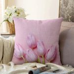 - Sonil-K-163-Gorsel1 - Realhomes Realhomes Gül Resim Dijital Baskılı Dekoratif Raşel Kadife Yastık Kırlent Kılıfı Realhomes