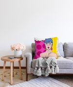 - Sonil-K-164-Gorsel2 - Realhomes Pop Art Dijital Baskılı Dekoratif Raşel Kadife Yastık Kırlent Kılıfı Realhomes