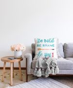 - Sonil-K-2009-Gorsel2 - Realhomes  Be Brave Tasarımlı Dijital Baskılı Dekoratif Raşel Kadife Kırlent Kılıfı Realhomes