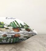 - Sonil-K-2033-Gorsel3 - Realhomes  Beatiful Cactus Dijital Baskılı Raşel Kadife Yastık Kırlent Kılıfı Realhomes