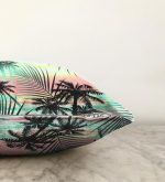 - Sonil-K-2036-Gorsel3 - Realhomes  Realhomes Palmiye Yaprakları Raşel Kadife Yastık Kırlent Kılıfı Realhomes