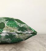 - Sonil-K-2037-Gorsel3 - Realhomes  Realhomes Yaprak Motifli Dijital Baskılı Raşel Kadife Yastık Kırlent Kılıfı Realhomes