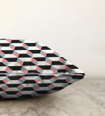 Realhomes Geometrik Şekilli Dekoratif Raşel Kadife Yastık Kırlent Kılıfı Realhomes