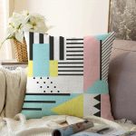 - Sonil-K-2054-Gorsel1 - Realhomes Modern Geometrik Şekiller Raşel Kadife Yastık Kırlent Kılıfı Realhomes