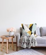 - Sonil-K-2057-Gorsel2 - Realhomes  Realhomes Modern Geometrik Şekiller Dijital Baskılı Raşel Kadife Yastık Kırlent Kılıfı Realhomes