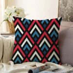 - Sonil-K-2066-Gorsel1 - Realhomes Baklava Desenli Renkli Modern Raşel Kadife Yastık Kırlent Kılıfı Realhomes