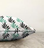 - Sonil-K-2077-Gorsel3 - Realhomes  Renkli Yaprak Motifli Dijital Baskılı Modern Raşel Kadife Yastık Kırlent Kılıfı Realhomes
