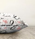 - Sonil-K-2082-Gorsel3 - Realhomes  Love Dijital Baskılı Pembe Kalpli Dekoratif Raşel Kadife Yastık Kırlent Kılıfı Realhomes