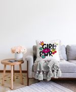 - Sonil-K-2085-Gorsel2 - Realhomes Dudak Dijital Baskılı Girl Power Raşel Kadife Yastık Kırlent Kılıfı Realhomes