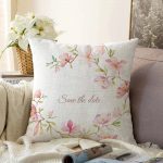 - Sonil-K-2092-Gorsel1 - Realhomes Save The Date Çiçek Desenli Dijital Baskılı Raşel Kadife Yastık Kılıfı Realhomes