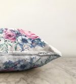 - Sonil-K-2093-Gorsel3 - Realhomes  Realhomes Özel Tasarım Çiçek Desenli Dijital Baskılı Raşel Kadife Kırlent Kılıfı Realhomes