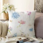 - Sonil-K-2094-Gorsel1 - Realhomes Realhomes Özel Tasarım Çiçek Desenli Modern Raşel Kadife Yastık Kırlent Kılıfı Realhomes