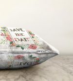 - Sonil-K-2097-Gorsel3 - Realhomes  Save The Date Çiçek Desenli Dijital Baskılı Dekoratif Raşel Kadife Yastık Kılıfı Realhomes