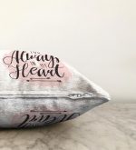 - Sonil-K-2101-Gorsel3 - Realhomes  Always Heart Yazı Desenli Dijital Baskılı Dekoratif Raşel Kadife Yastık Kırlent Kılıfı Realhomes