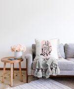 - Sonil-K-2107-Gorsel2 - Realhomes  Özel Tasarım Yazı Desenli Dijital Baskılı Modern Raşel Kadife Yastık Kırlent Kılıfı Realhomes