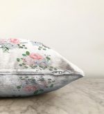 - Sonil-K-2112-Gorsel3 - Realhomes  Özel Tasarım Çiçek Temalı Dijital Baskılı Dekoratif Raşel Kadife Kırlent Kılıfı Realhomes