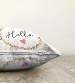 - Sonil-K-2127-Gorsel3 - Realhomes  Hello Yaldız Desenli Dijital Baskılı Modern Raşel Kadife Kırlent Kılıfı Realhomes