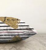 - Sonil-K-2131-Gorsel3 - Realhomes  Love Yaldızlı Kalp Desenli Dijital Baskılı Modern Raşel Kadife Yastık Kılıfı Realhomes