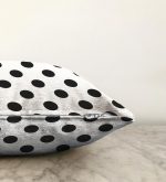 - Sonil-K-2158-Gorsel3 - Realhomes  Siyah Puantiyeli Dijital Baskılı Modern Raşel Kadife Yastık Kırlent Kılıfı Realhomes