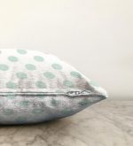 - Sonil-K-2162-Gorsel3 - Realhomes  Açık Mavi Puantiyeli Dijital Baskılı Modern Raşel Kadife Kırlent Kılıfı Realhomes