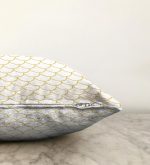 - Sonil-K-2166-Gorsel3 - Realhomes  Hardal Renkli Geometrik Desenli Dijital Baskılı Raşel Kadife Kırlent Kılıfı Realhomes