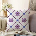 - Sonil-K-2201-Gorsel1 - Realhomes  Modern Çiçek Temalı Dijital Baskılı Dekoratif Raşel Kadife Kırlent Kılıfı Realhomes