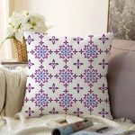 - Sonil-K-2204-Gorsel1 - Realhomes  Çiçek Temalı Dijital Baskılı Dekoratif Raşel Kadife Yastık Kırlent Kılıfı Realhomes