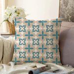 - Sonil-K-2216-Gorsel1 - Realhomes  Geometrik Motifli Dijital Baskılı Dekoratif Raşel Kadife Kırlent Kılıfı Realhomes