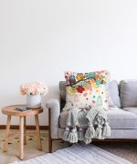 - Sonil-K-223-Gorsel2 - Realhomes  Baykuş Desenli Dijital Baskılı Dekoratif Raşel Kadife Yastık Kırlent Kılıfı Realhomes