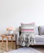 - Sonil-K-2245-Gorsel2 - Realhomes  Renkli Zigzag Motifli Dijital Baskılı Kırlent Raşel Kadife Yastık Kılıfı Realhomes