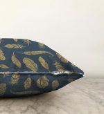 - Sonil-K-2254-Gorsel3 - Realhomes  Yaldızlı Tüy Desenli Dijital Baskılı Modern Raşel Kadife Kırlent Kılıfı Realhomes