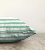 - Sonil-K-2261-Gorsel3 - Realhomes  Su Yeşili Çizgili Dijital Baskılı Modern Raşel Kadife Yastık Kırlent Kılıfı Realhomes